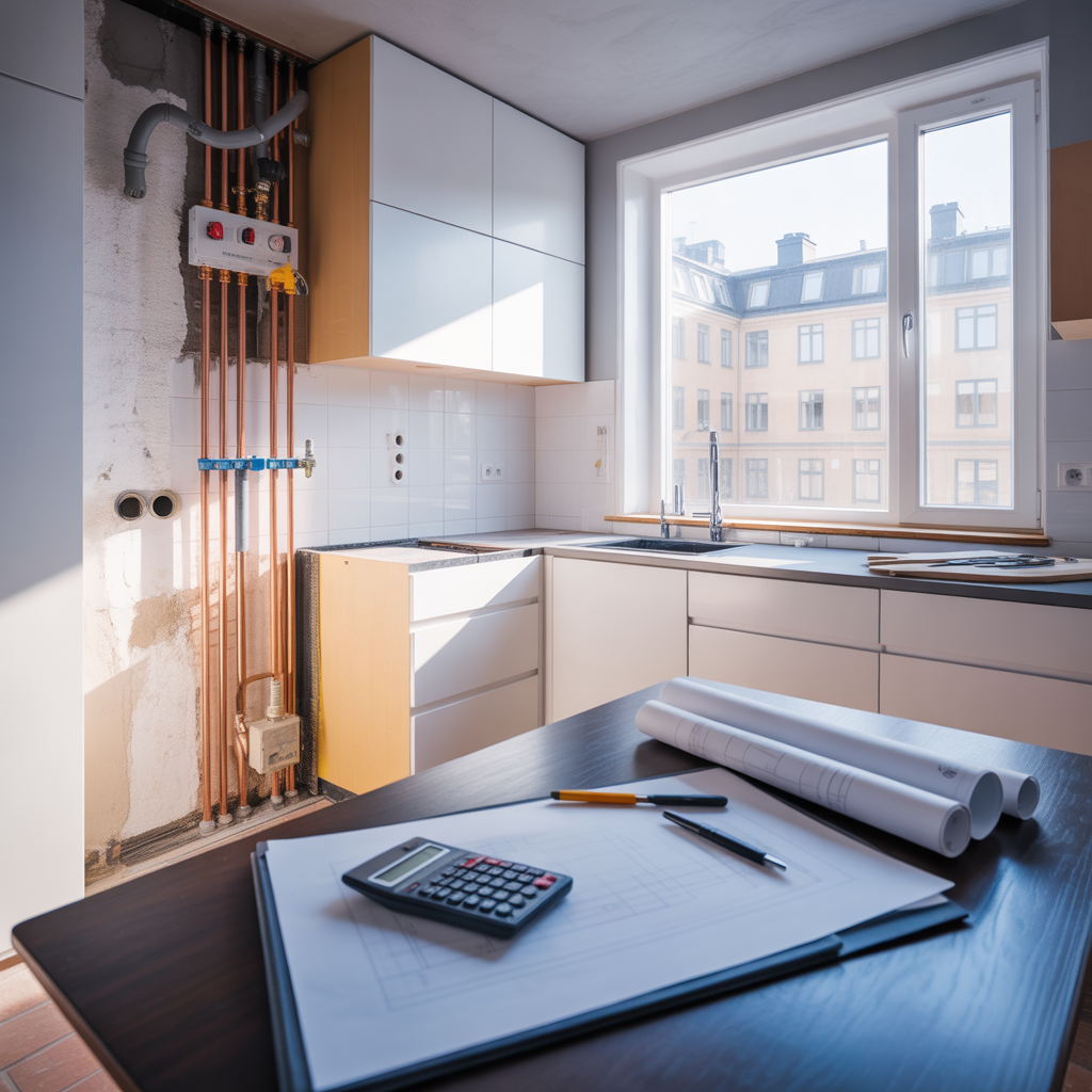 checklista infor koksrenovering budget el vvs och avtal